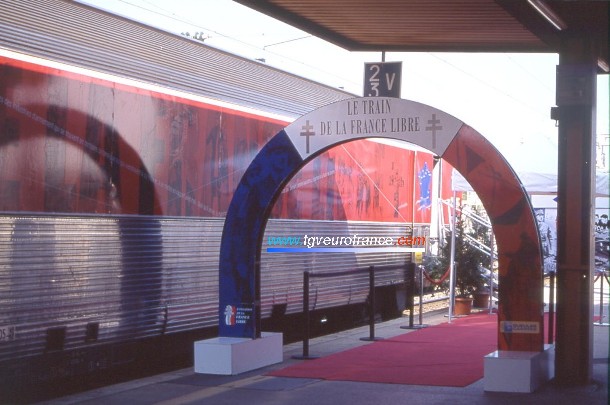 The entrance of the show in Toulon (Var)