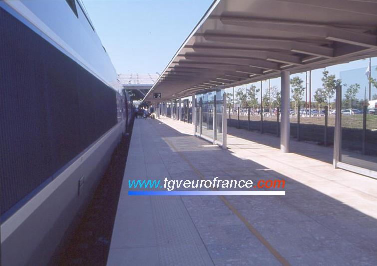 La gare d'Aix-en-Provence TGV