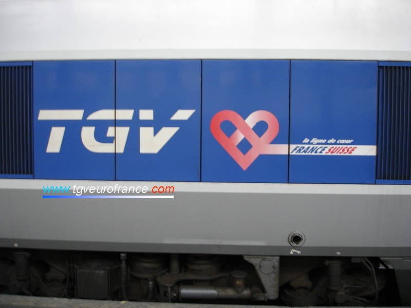 The TGV Lyria logo