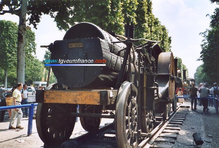 Marc Seguin's steam locomotive