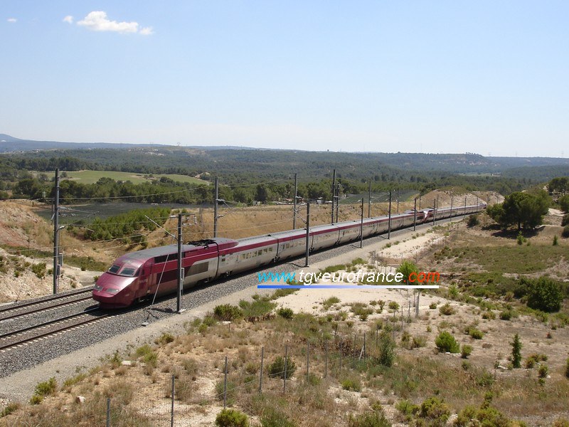 Deux rames Thalys PBA en UM sur la LN5