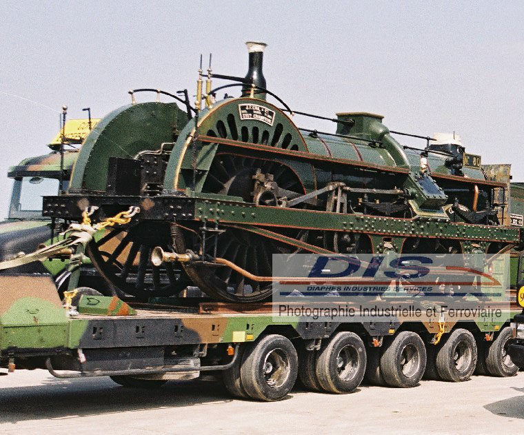 The Crampton steam locomotive
