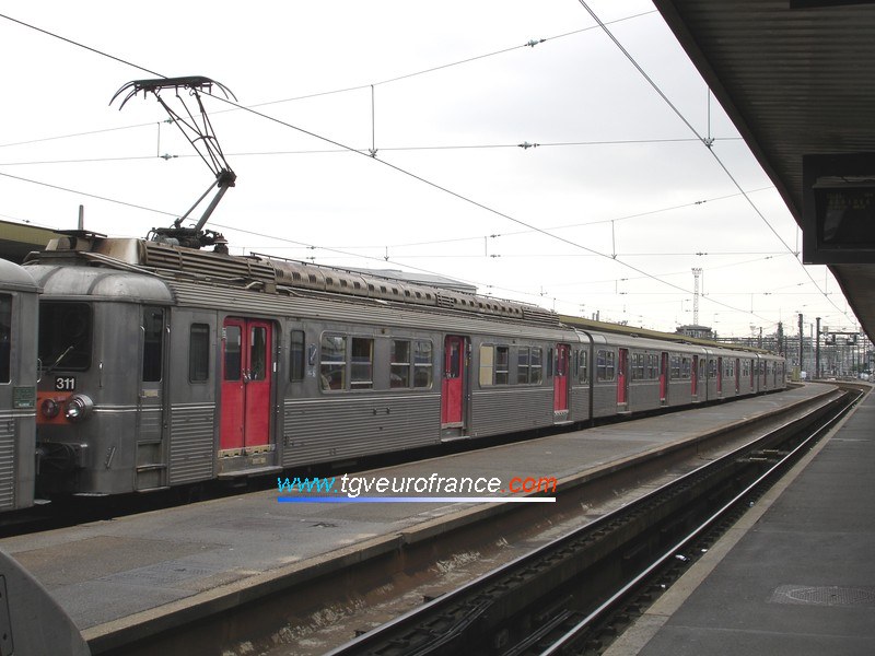 Une automotrice Z 5300 à Paris - Gare de Lyon